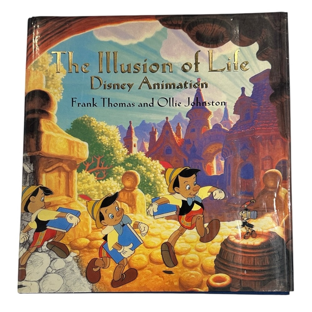 The Illusion of Life Disney Animation Book Frank Thomas 1981 First Edition